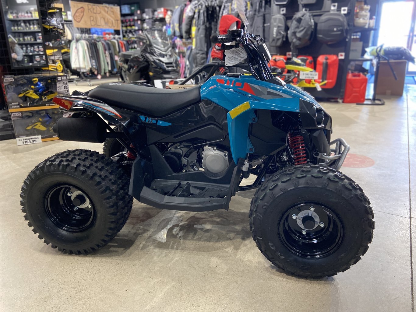 2026 Can Am Renegade 110 EFI Bleu glacier / Noir