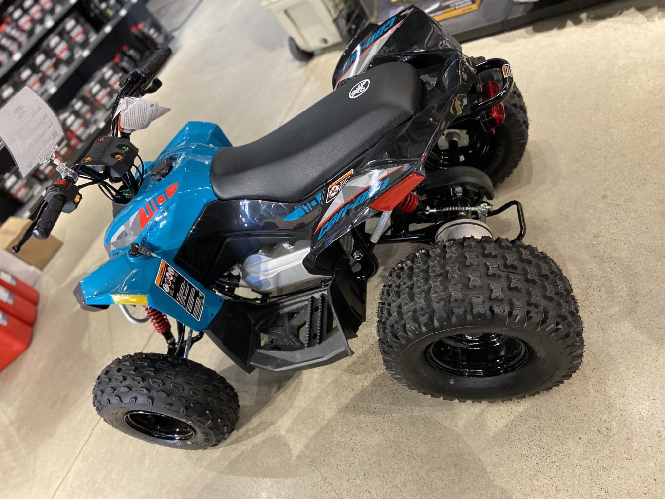 2026 Can Am Renegade 110 EFI Bleu glacier / Noir