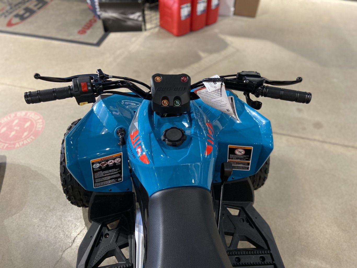 2026 Can Am Renegade 110 EFI Bleu glacier / Noir