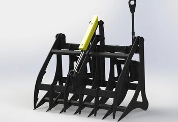 Martatch PALLET FORK GRAPPLES Double Grapple arm