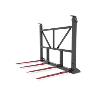 HLA Four Prong Bale Spear w/ Rigid Frame