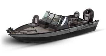 2026 Lowe Boats FM 1775 WT 2 Tone Black Base & Bright White Accent
