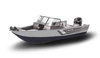 2026 Lowe Boats FM 1775 WT 2 Tone Black Base & Bright White Accent