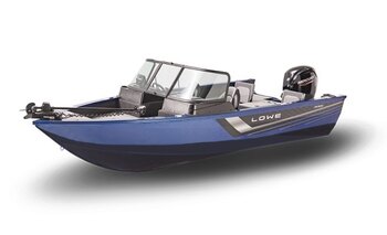 2026 Lowe Boats FS1875 Two Tone Black Base w/ Metallic Blue Accent