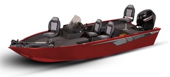 2026 Lowe Boats FM 1675 WT Candy Apple Red