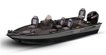 2026 Lowe Boats FM 1775 SC 2 Tone White Base & Blue London Accent