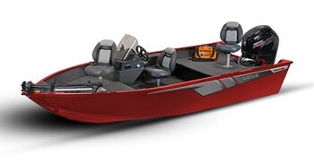 2026 Lowe Boats FM 1675 WT Candy Apple Red