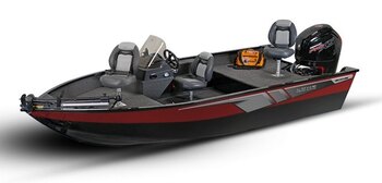 2026 Lowe Boats FM 1675 WT Candy Apple Red