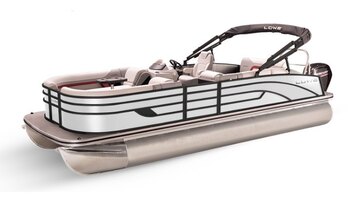 2026 Lowe Boats SS 230 White Metallic Fence