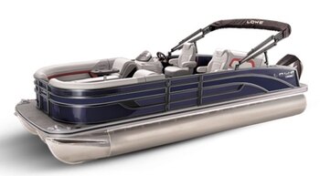 2026 Lowe Boats SS 230 DL Black Metallic Exterior Grey Upholstery with Mono Chrome Accents