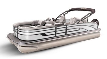 2026 Lowe Boats SS 230 DL Black Metallic Exterior Grey Upholstery with Mono Chrome Accents