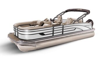 2026 Lowe Boats SS 230 DL Caribou Metallic Exterior Tan Upholstery with Mono Chrome Accents