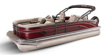 2026 Lowe Boats SS 230 DL Wineberry Metallic Exterior Grey Upholstery with Mono Chrome Accents