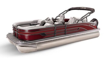 2026 Lowe Boats SS 230 WT Custom Graphic Infused Red Metallic