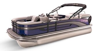2026 Lowe Boats LS 210 WT Indigo Blue Metallic Fence