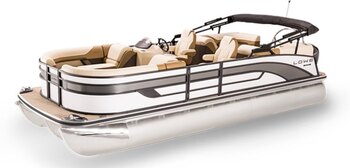2026 Lowe Boats LS 230 WT White Metallic Fence