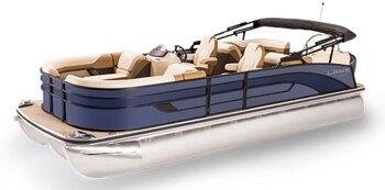 2026 Lowe Boats LS 230 WT Indigo Blue Metallic Fence