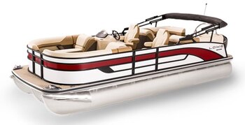 2026 Lowe Boats LS 230 WT Custom Graphic Infused Red Metallic