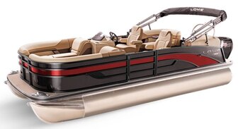 2026 Lowe Boats LS 230 WT Custom Graphic Infused Red Metallic