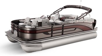 2026 Lowe Boats SF 214 Gray Upholstery W/Red Accents