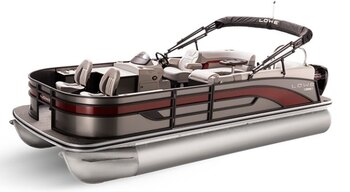 2026 Lowe Boats SF 214 Custom Graphic Infused Red Metallic