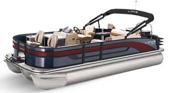 2026 Lowe Boats SF 214 Custom Graphic Infused Red Metallic