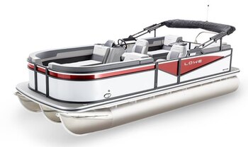 2026 Lowe Boats LS 230 WT Custom Graphic Infused Red Metallic