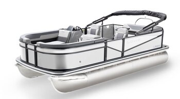 2026 Lowe Boats LS 230 White Metallic Fence