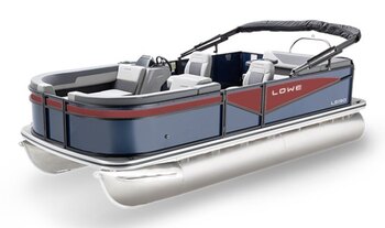 2026 Lowe Boats LS 230 WT Custom Graphic Infused Red Metallic