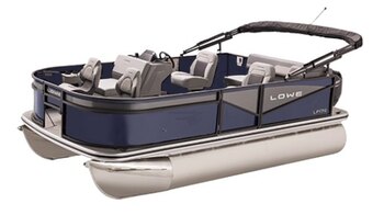 2026 Lowe Boats LF 214 Indigo Blue Metallic Fence