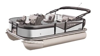 2026 Lowe Boats LF 232 White Metallic Fence