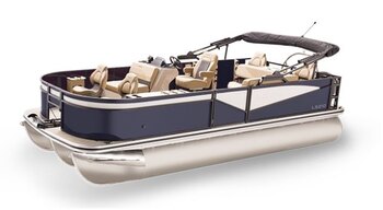 2026 Lowe Boats SF 214 Indigo Blue Metallic Fence