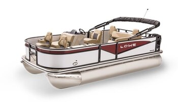 2026 Lowe Boats SF 214 Custom Graphic Infused Red Metallic