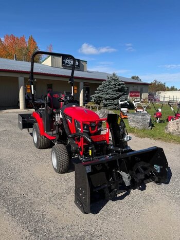 Mahindra 6075 Power Shuttle OPEN STATION With Loader