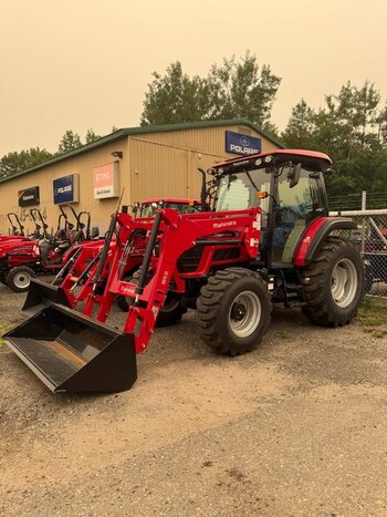 Mahindra 6075 Power Shuttle OPEN STATION With Loader