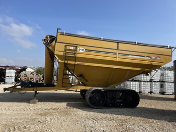 J&M RX1412 20T RIGHT HAND AUGER Grain Cart W Tracks