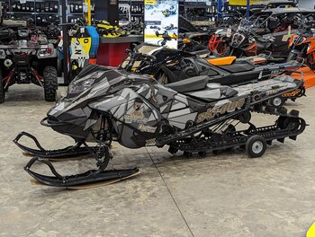 2025 Ski Doo Summit X with Expert Package Rotax® 850 E TEC® Turbo R Monument Grey and Black