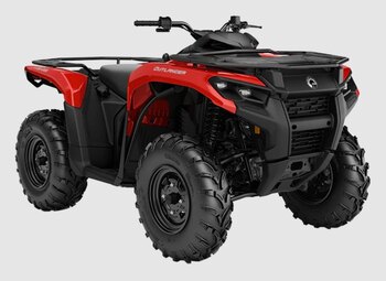 2023 Can Am Outlander 500 DPS Legion Red