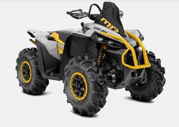 2024 Can Am RENEGADE X MR 650 Catalyst Gray / Neo Yellow