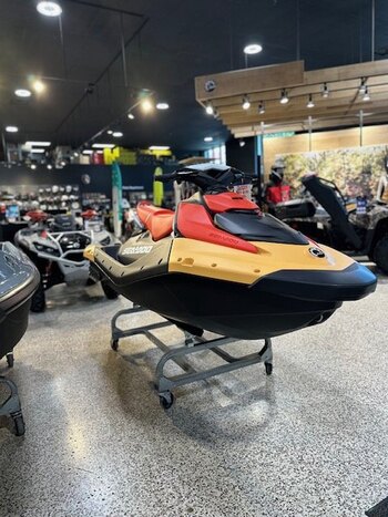 2024 Sea Doo Spark for 3 sunrise orange/dragon red