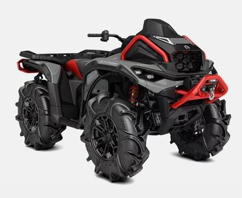 2025 Can Am Outlander X MR 1000R GRANITE GREY / LEGION RED