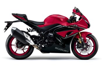 2025 Suzuki GSX R1000R CANDY DARING RED / GLASS SPARKLE BLACK