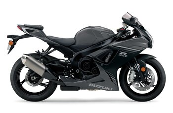 2025 Suzuki GSX R600 GLASS SPARKLE BLACK / SOLID IRON GREY