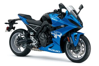 2025 Suzuki GSX 8R METALLIC TRITON BLUE