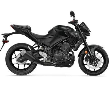 2025 Yamaha MT 03 Matte Raven Black