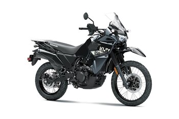 2026 Kawasaki KLR650 Metallic Spark Black