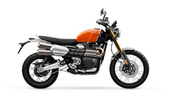 2024 Triumph SCRAMBLER 1200 XE BAJA ORANGE / PHANTOM BLACK