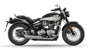 2022 Triumph NEW BONNEVILLE SPEEDMASTER SAPPHIRE BLACK FUSION WHITE