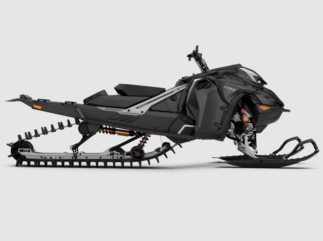 2025 Lynx SHREDDER RE Rotax® 850 E-TEC Platinum silver/ Satin