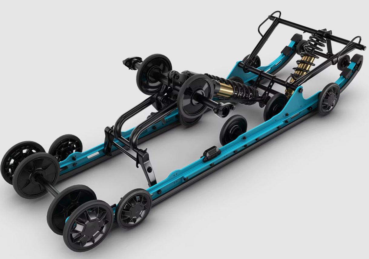 2026 Lynx COMMANDER RE Rotax® 900 ACE Turbo R Clacier Cyan / Black